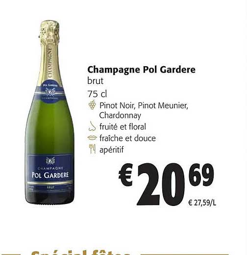 champagne pol gardere  brut