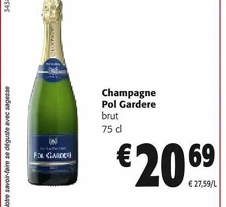 champagne pol gardere