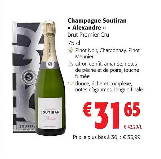 champagne soutiran <<alexandre>>