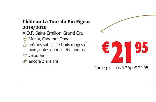 chateau la tour du pin figeac 2019/2020
