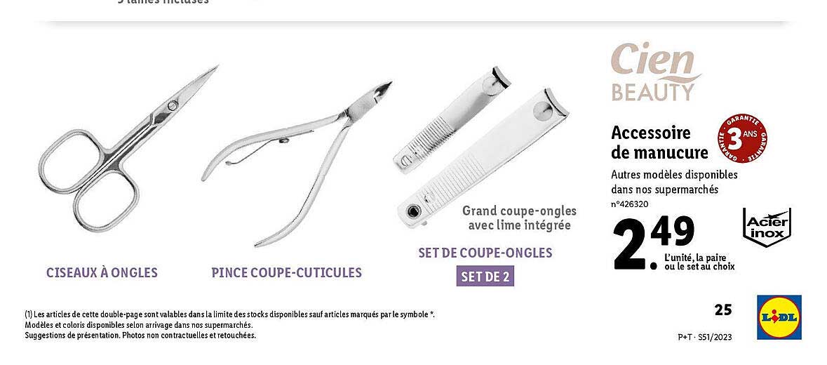 cien beauty accessoire de manucure