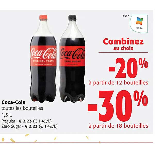 coca-cola regular, zero sugar