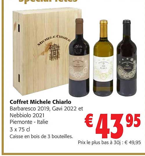 Coffret Michele Chiarlo
