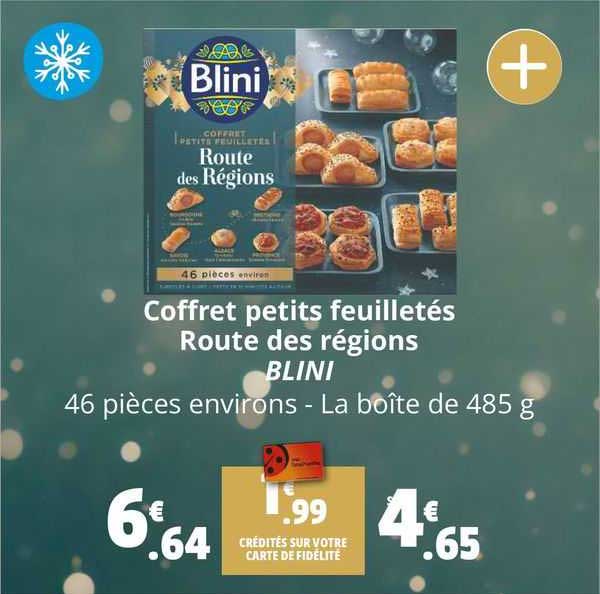 coffret petits feuilletés route des régions blini