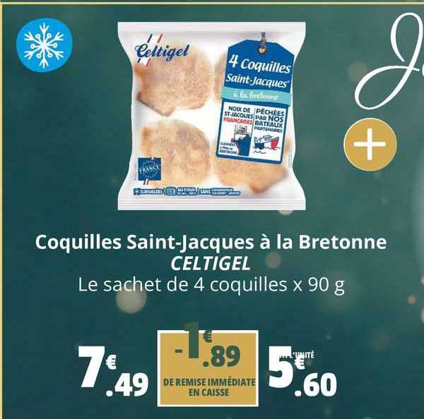 coquilles saint-jacques à la bretonne celtigel