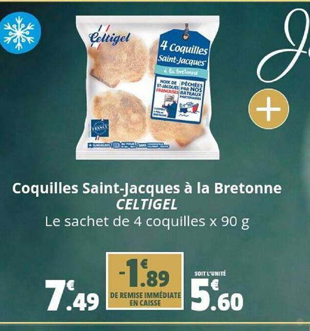 coquilles saint-jacques à la bretonne celtigel