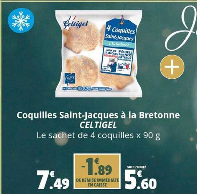 coquilles saint-jacques à la bretonne celtigel