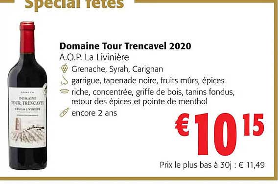 Domaine Tour Trencavel 2020