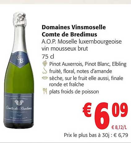 domaines vinsmoselle  comte de bredimus