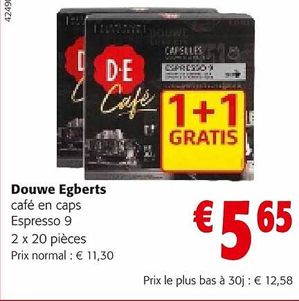 douwe egberts café en caps espresso 9