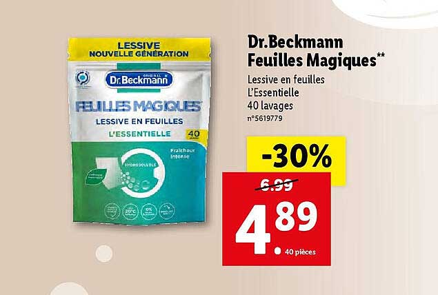 dr. beckmann feuilles magiques