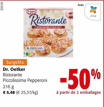 dr. oetker ristorante piccolissima pepperoni