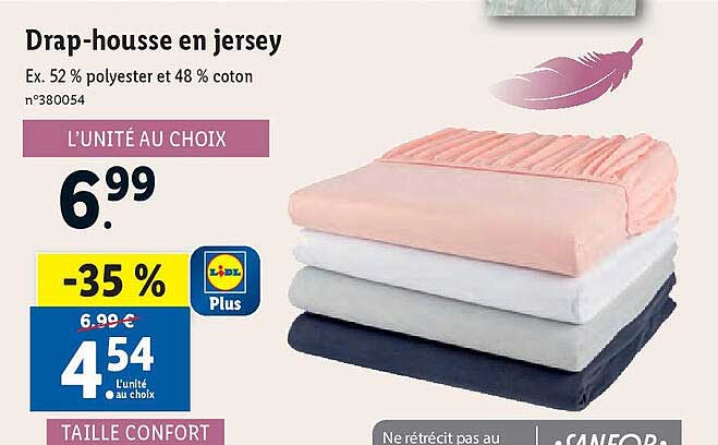 drap-housse en jersey