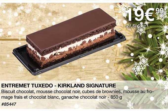 entremet tuxedo - kirkland signature