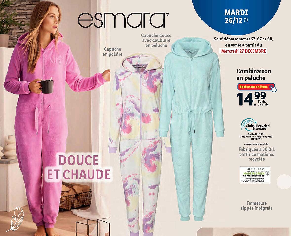 Esmara Combinaison En Peluche