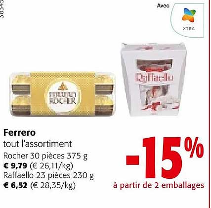 Ferrero Rocher, Raffaello