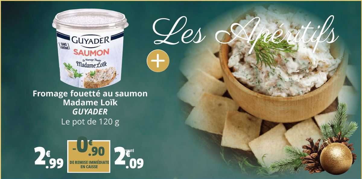 fromage fouetté au saumon madame loïk guyader