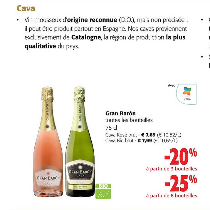 gran barón toutes les bouteilles