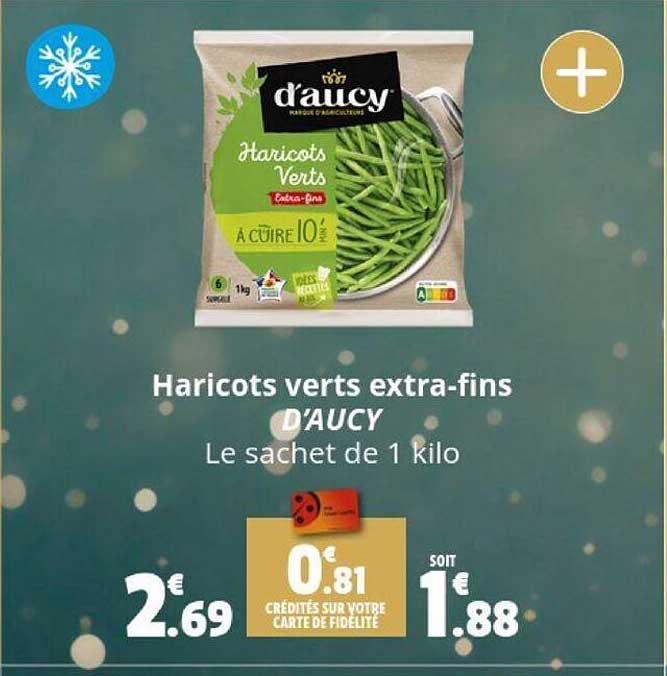 haricots verts extra-fins d'aucy