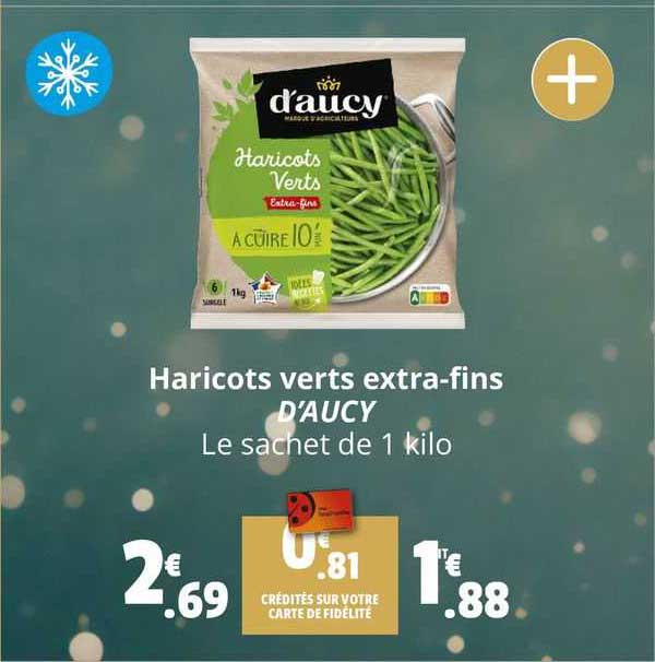 haricots verts extra-fins d'aucy