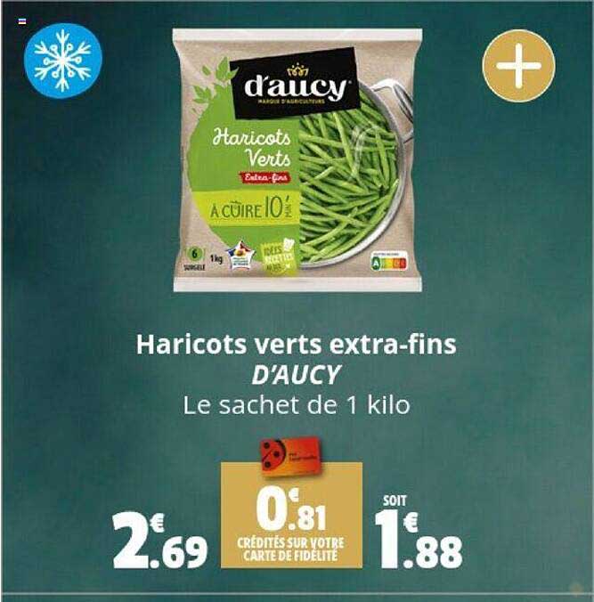 haricots verts extra-fins d'aucy