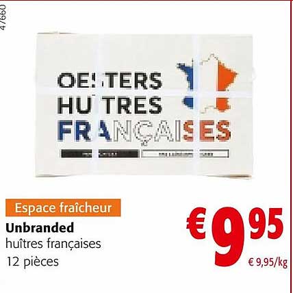 huîtres françaises unbranded