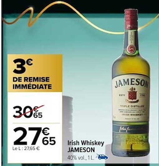Irish Whiskey Jameson
