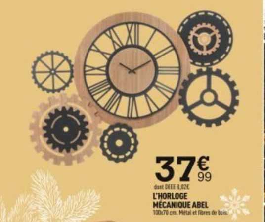 l'horloge mécanique abel