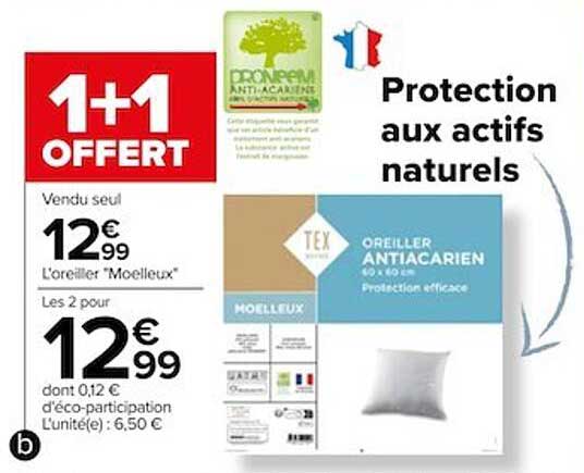 l'oreiller "moelleux"