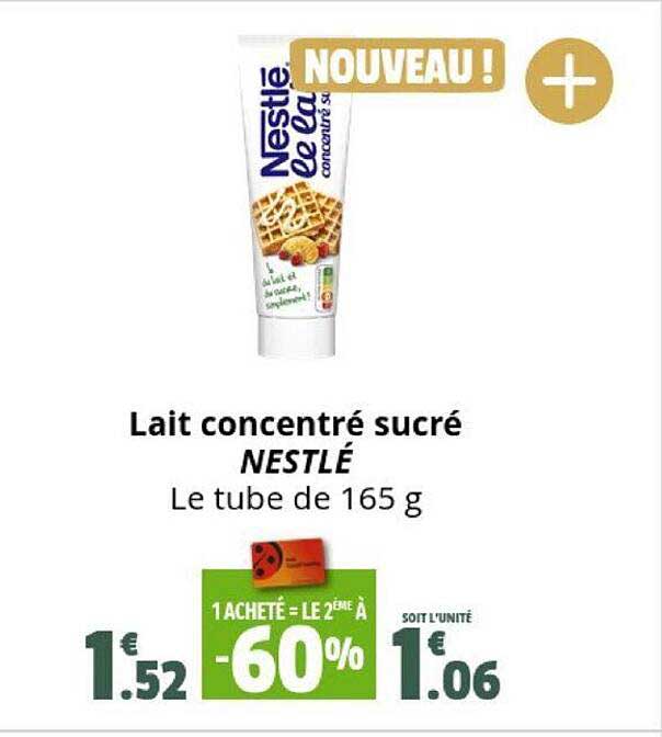 Lait Concentré Sucré Nestlé