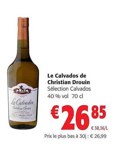 le calvados de christian drouin