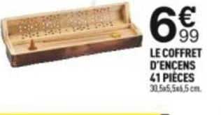 Le Coffret D'encens 41 Pièces