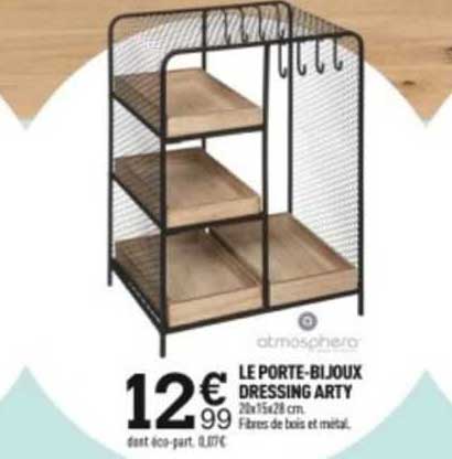 le porte-bijoux dressing arty