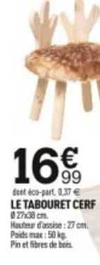 le tabouret cerf