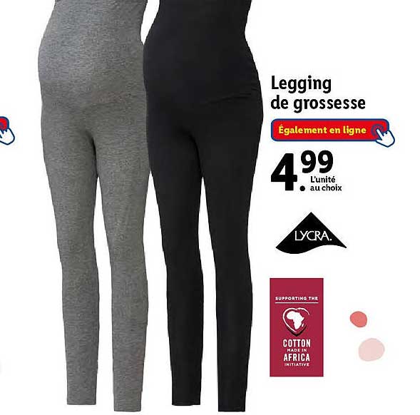 Legging De Grossesse Lycra