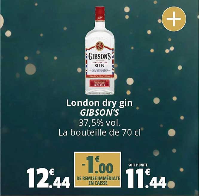 London Dry Gin Gibson's