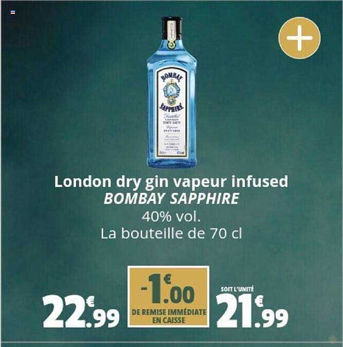 london dry gin vapeur infused bombay sapphire