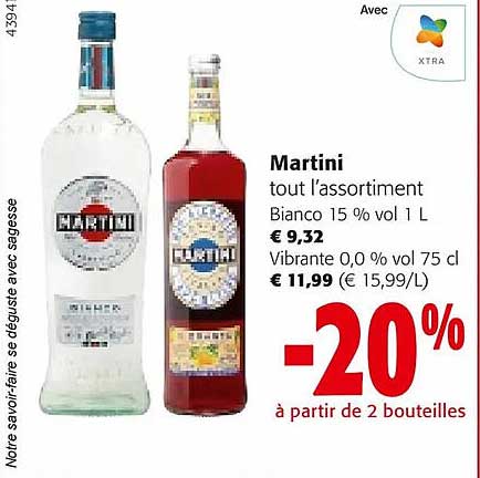 martini bianco, vibrante