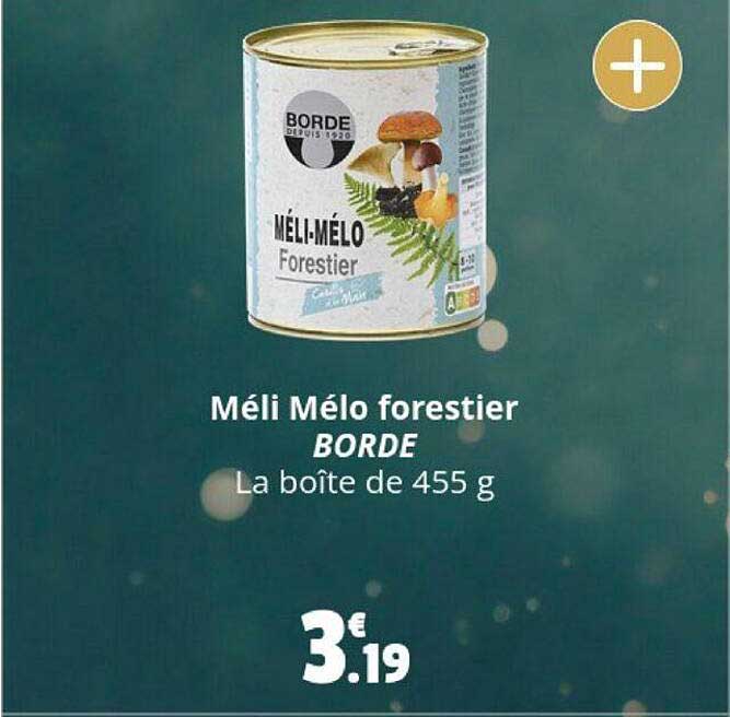méli mélo forestier borde