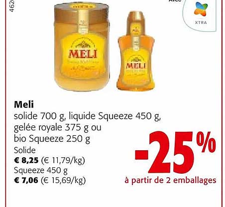 meli solide, liquide squeeze, gelée royale ou bio squeeze