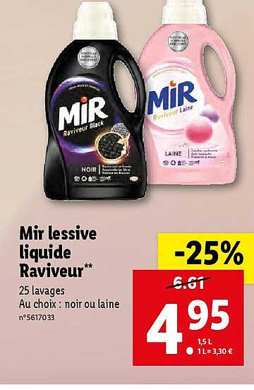 mir lessive liquide raviveur