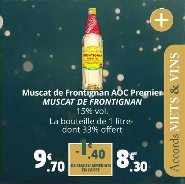 Muscat De Frontignan Aoc Premier Muscat De Frontignan