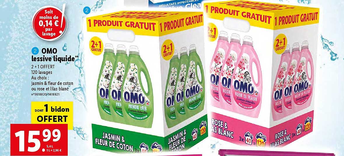 Omo Lessive Liquide
