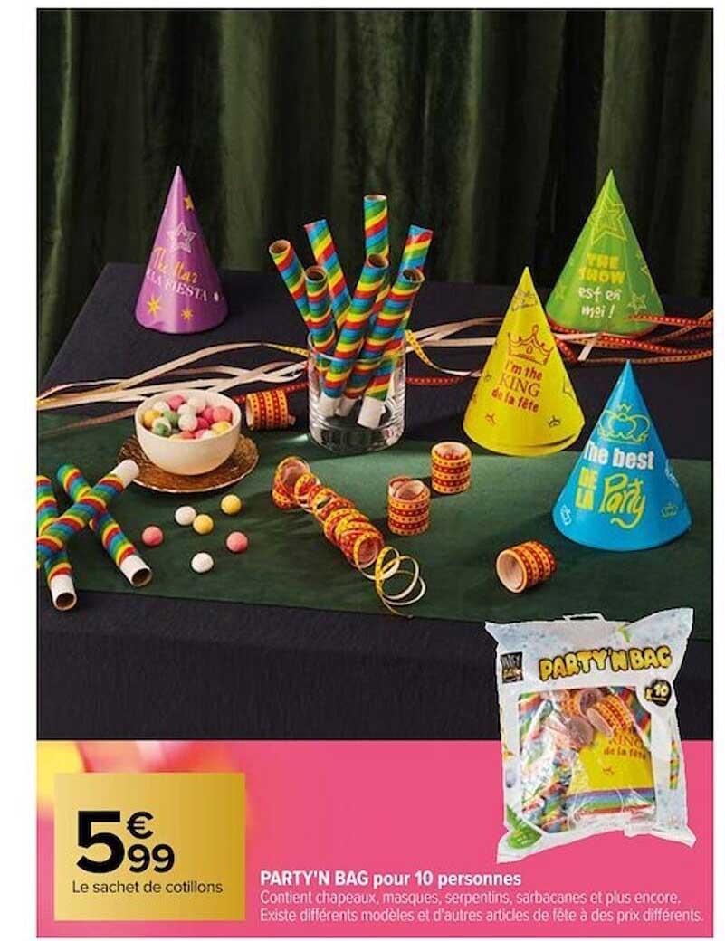 party'n bag pour 10 personnes