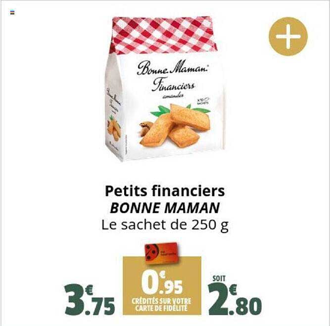 petits financiers bonne maman