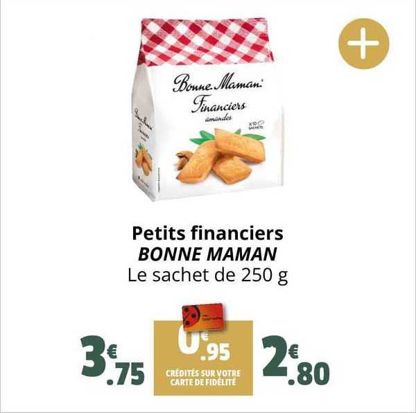petits financiers bonne maman