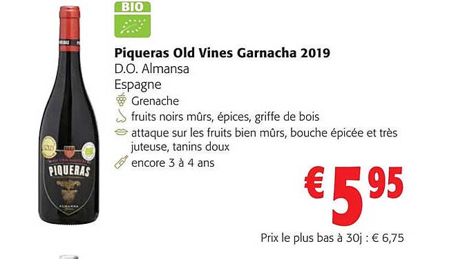 piqueras old vines garnacha 2019