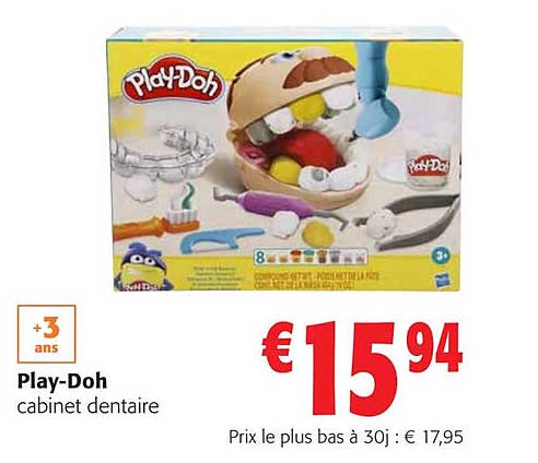 play-doh cabinet dentaire