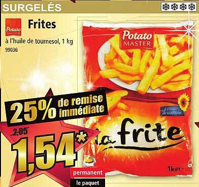 potato master frites