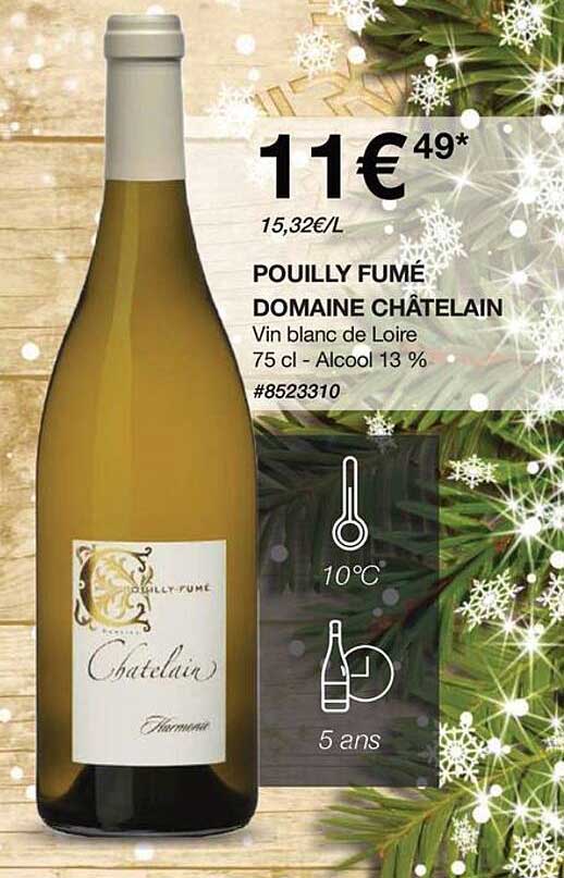 pouilly fumé domaine châtelain